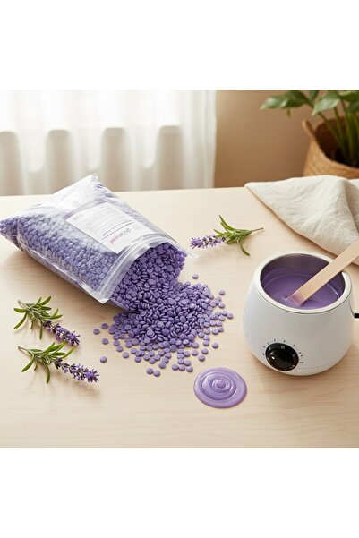 Globalstar Hair Removal Wax Beans Lavender 1000g – Gentle Wax for All Skin Types