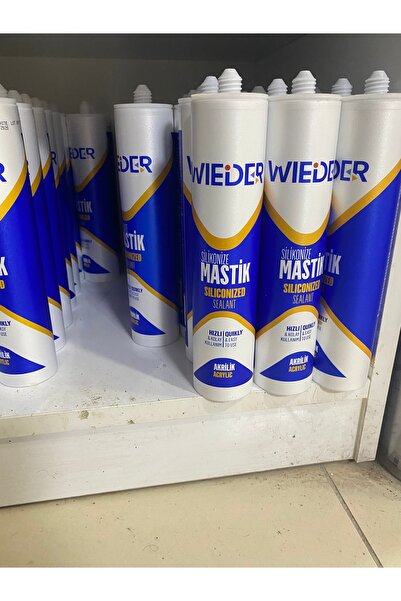 HF Wıeder akrilik silikonize mastik antrasit
