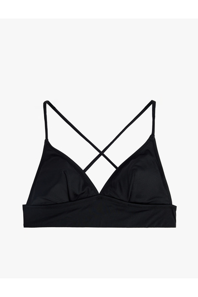 Koton Cross Strap Bralette Bikini Top
