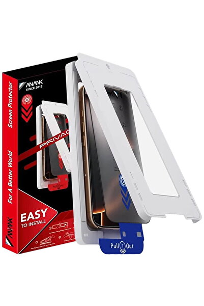 Other Folie pentru iPhone 16 Pro - ANANK 2.5D 2X Reinforced Privacy Screen Pr...