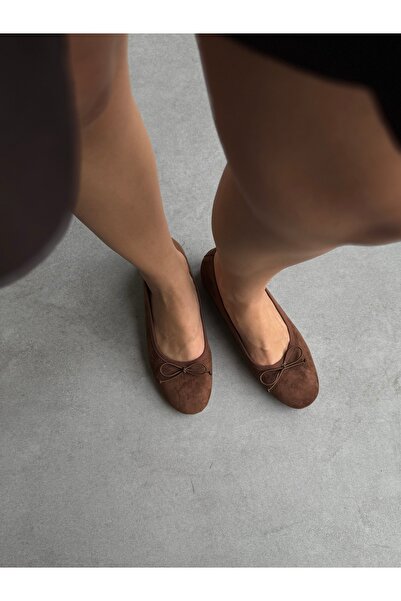 Banksy Sylvie Women's Ballet Flats with Bow Detail