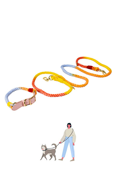 PAKEWAY Hands-Free Multifunctional 2-Piece Dog Walking Set