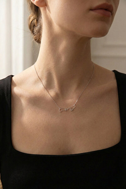 Modafadır 925 Ayar Gümüş Kadın Sevgili, Aile, Eş Gümüş Kolye