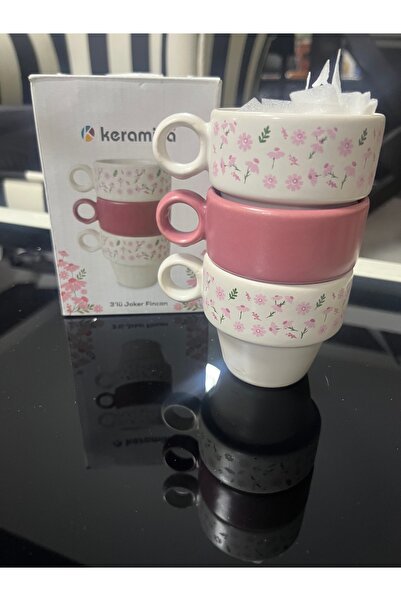 coFEE 3 lü keramika espresso ☕️ bardağı