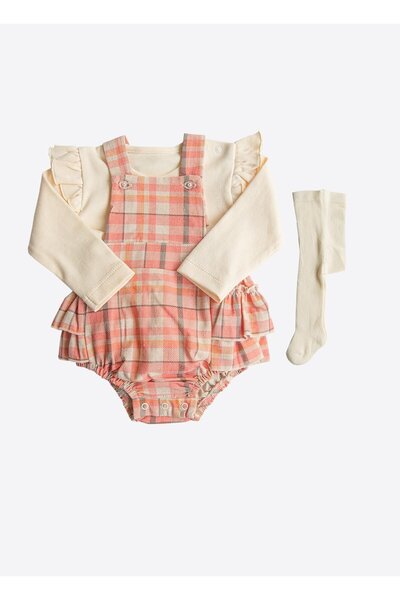 kitikate Silva 3-Piece Long Sleeve Set Pink