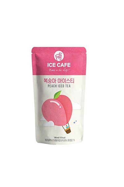 ice cafe korean Peach Ice Tea 190ml x 50