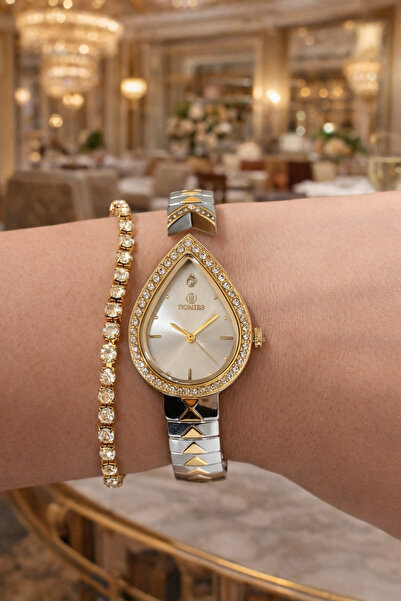 Homies Women's Wristwatch Steel Spring Clamp Strap Gift Box and Bracelet Gift...