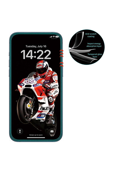 Other Folie pentru iPhone 16 Pro Max - ANANK 3D 3X Reinforced Anti-crack Scre...