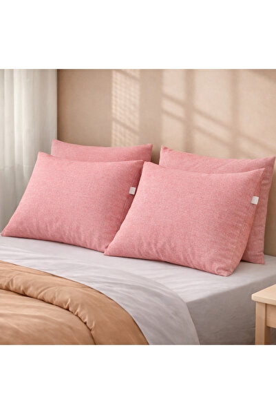 MUK's 4-Piece Cotton 50X70 Pillowcase