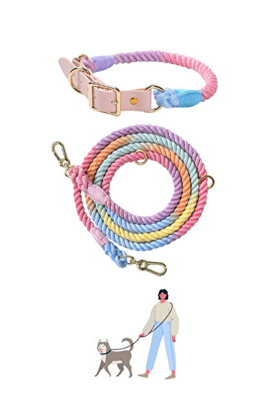 PAKEWAY Hands-Free Multifunctional 2-Piece Dog Walking Set