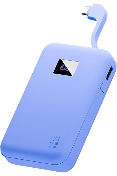 Juice Eco Integrated Power Bank, Portable Charger 12,000mAh with Built-in USB...