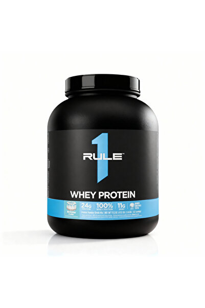 Rule One Proteins بروتين رول 1، مزيج مصل اللبن R1، 70 حصة، بنكهة كعكة عيد الم...