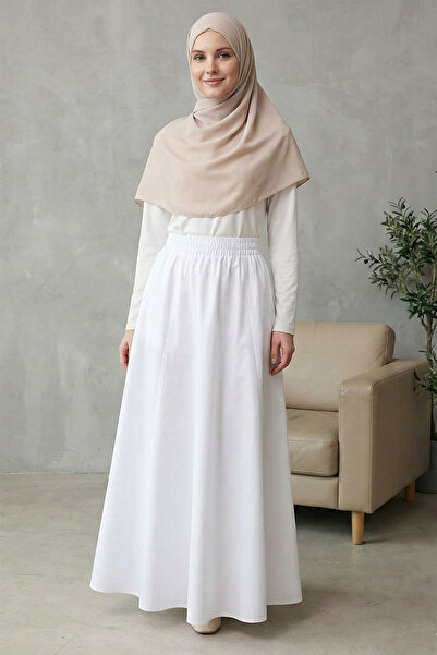 Kirazgym Women's Elastic Waist Standard Size 38-46 Size Compatible Double Poc...