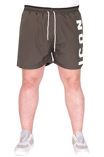 ModeXL Mode XL Large Size Men's Swim Shorts Icon U25402 Khaki