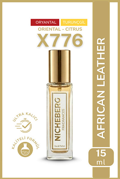 X776 African Leather Unisex Parfüm
