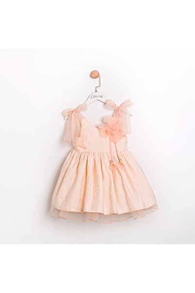 Cumino فستان بناتي بيني لعمر 2-3-4-5 سنوات