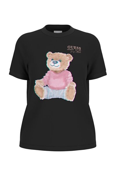 Guess Carla Kadın Aktif Boxy Fit T-Shirt