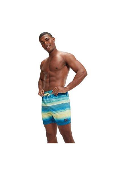 SPEEDO PLMT LEISURE 16" WSHT AM BLUE/YEL