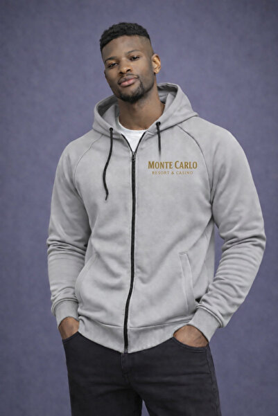 NOFLEN Monte Carlo Scuba Zippered Tracksuit Set with Pockets