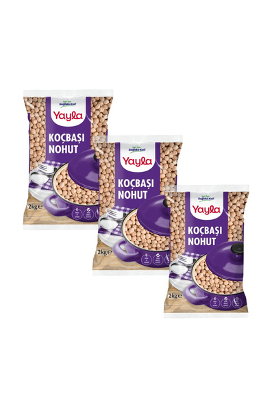 Yayla Koçbaşı Nohut 2 kg x3