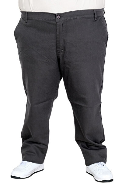 ModeXL Mode XL Plus Size Мъжки габардинени панталони с джобове отстрани 22850...