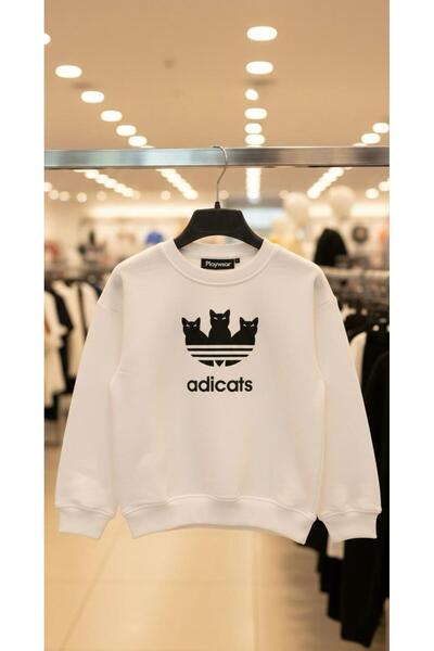 MODA Hanorac pentru copii ADICATS SHARDONLU cu guler rotund 3 4 5 6 7 8 9 10 ...
