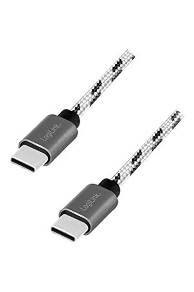 LogiLink Power and Data Cable, for smartphone, USB 2.0 Type-C (T) to USB 2.0 ...