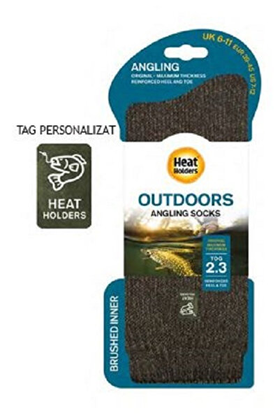 Heat Holders Thermal Socks Green 39-45
