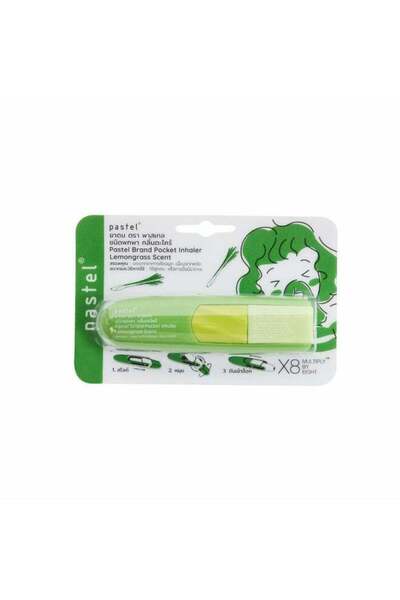 Pastel Pocket Fruity Inhaler - Lemongrass Scent