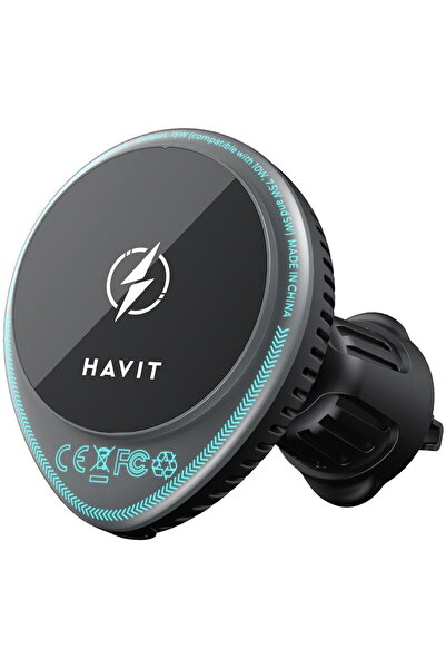 Havit 15W Wireless Charging Stand - (W3036) - Black