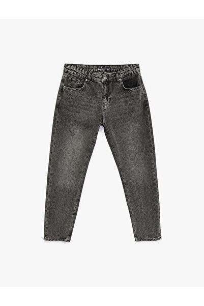 Koton Normal Waist Cotton Tapered Jean Pants - Joe Jean