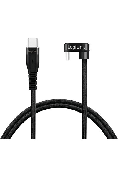 LogiLink Power and Data Cable for Smartphone, USB 2.0, USB Type-C (T) to USB ...