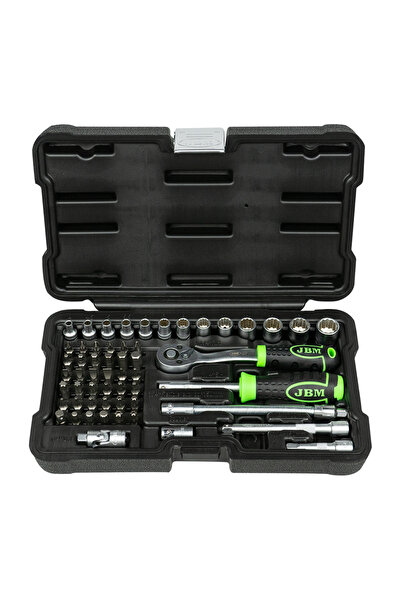 JBM Trusa De Tubulare 12 Fete Cu 56 Piese