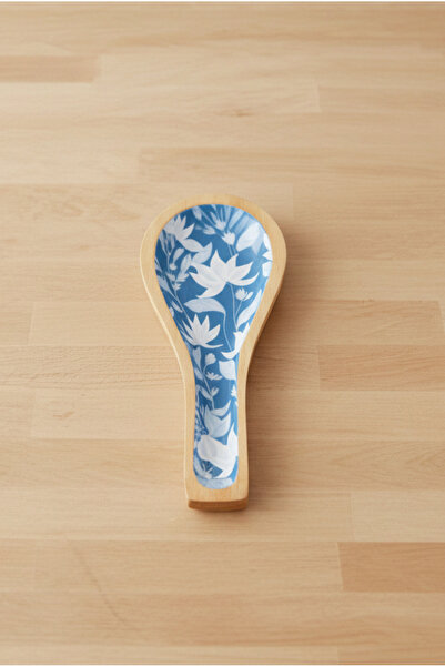 FH finehome Olly Mango Wood Spoon Holder 25cm