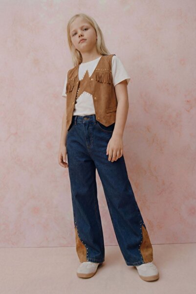 HAUSEkids طقم كاويلو موسنيس للفتيات من 9-14 سنة - 3 قطع - موكا