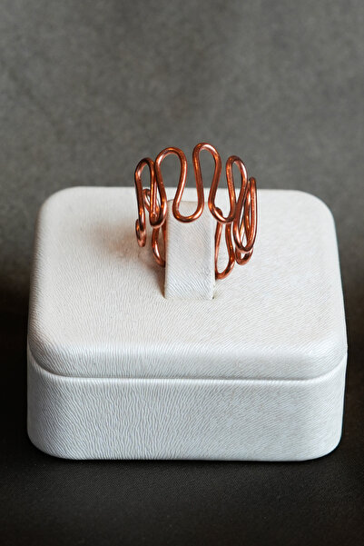 Luna Loop Copper Ring