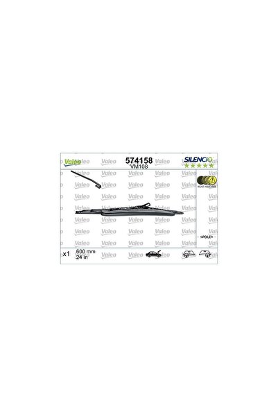 VALEO Stergator Silencio Conventional Performance 600 Mm Vm108