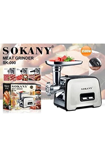 Generic Stainless Steel Electric Meat Grinder, 3500W Heavy-Duty Mincer Revers...