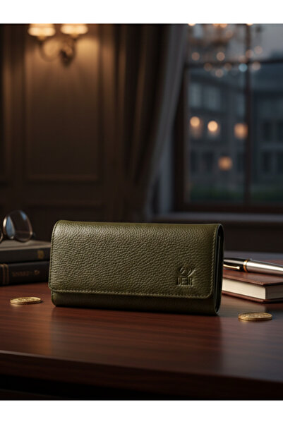 DEERDERİ Saturn Genuine Leather Wallet