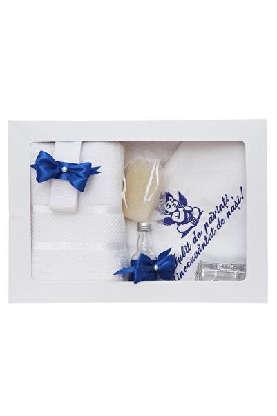 Recostore Trusou botez cu ingeras, Albastru electric, 7 piese, Recostore®, RE...