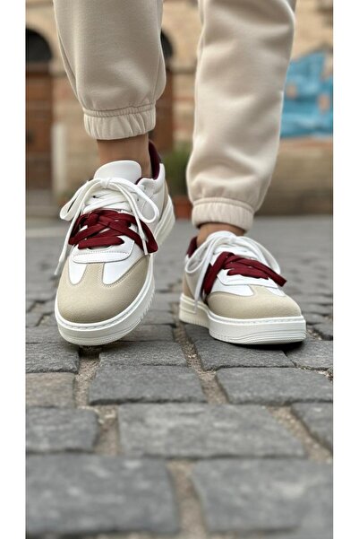 NOVELLAM SHOES Pantofi sport ortopedici Vega Bej pentru femei, cu șireturi du...