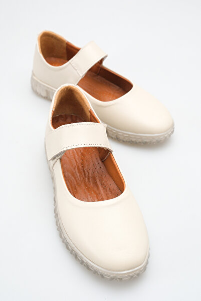 Solo Bag Γυναικεία παπούτσια casual από γνήσιο δέρμα, μοντέλο Ballerina, με ο...