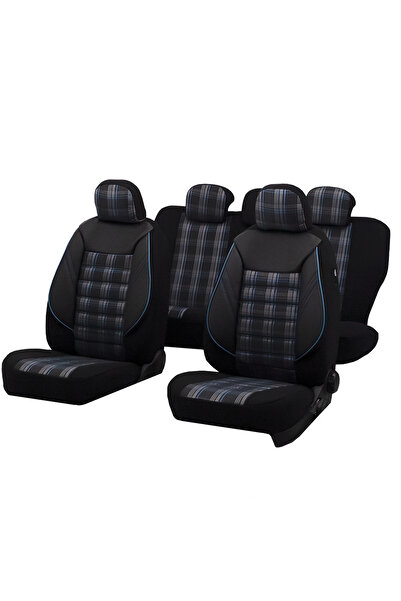 Umbrella Set Huse Scaun Sport Negru-Albastru