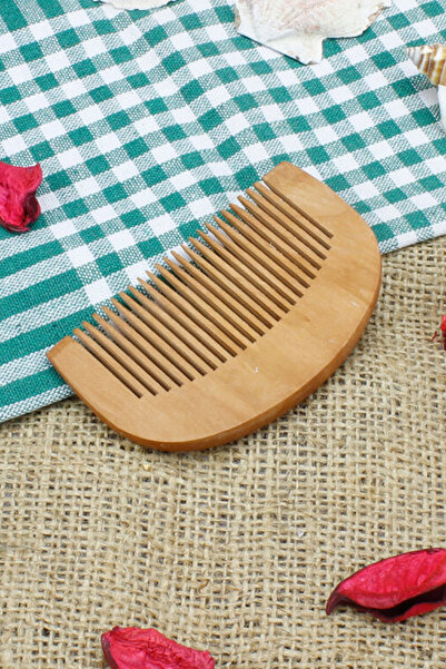 TAŞÇIZADE Natural Bamboo Oval Wooden Comb 9 cm