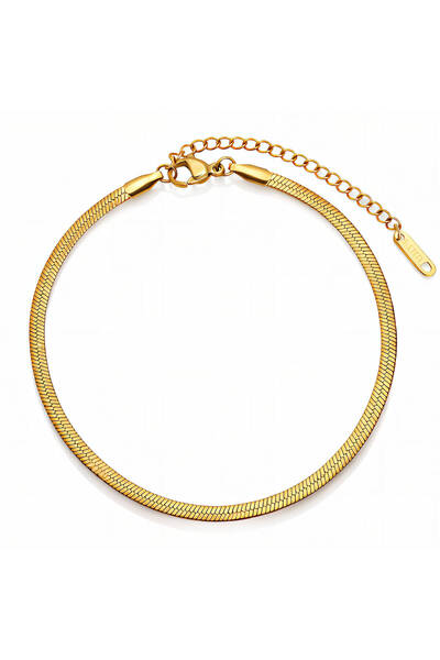 Ilinaa Bratara din otel inoxidabil placata cu aur de 18K, Intensity