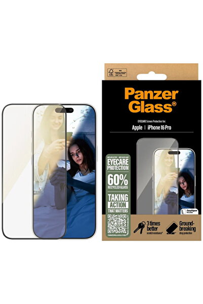 Panzer Glass PanzerGlass EyeCare Screen Protector iPhone 16 Pro UWF