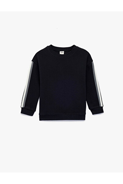 Koton Pamuklu Oversize Erkek Bebek Sweatshirt 6SMB10096TK