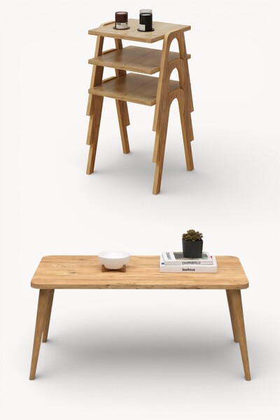 Monte Sehpa Soul orta sehpa Como Zigon sehpa seti