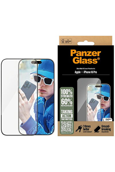 Panzer Glass PanzerGlass Screen Protector iPhone 16 Plus 15 Plus UWF