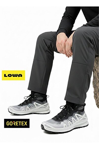 Neco Lowa Merger Gtx Mid Smart Lace-Up, Goretex Outdoor Boots